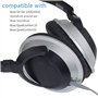 Câble jack stéréo mâle de rechange de 3,5 mm à 2,5 mm pour casque Bose oe2/oe2i/AE2/QC25 QC35 (gris)