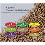 PINI Pellets de Bois Dur №1 BBQ Classic 15 Kg Grill Pellets pour Griller, Faire Fumer, également pour Les Fours à Pizza à granul