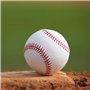 Lawei 12 Pièces Ballon de Baseball Sport Jeu dédié Balle Débutant Balles de Baseball Jeunesse pour Adultes Personnes âgées Joueu