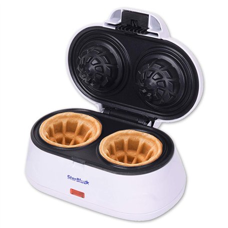 StarBlue Double Gaufrier Pour Gaufres En Forme De Coupelle