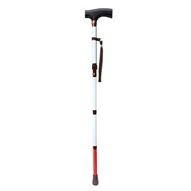 Aluminium Canne Blanche Pliante pour Malvoyant- Canne de Marche – Pliable -se Plie en 4 Parties