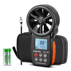 BTMETER Anémomètre numérique portatif BT-100