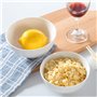 Lawei Lot de 12 Bol Porcelaine Bols à Dessert Bols de Crème Glacée pour Snack Céréales Soupe Riz Vaisselles Céramique - Blanc, 3