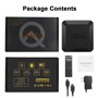 TV Box Android 10.0 Boitier TV 2GB RAM 16GB ROM Mini Smart TV Box,4K HD/3D/ Quad Core H313 64 Bits/2.4GHz WiFi/LAN10/100M Lecteu