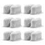 Lot de 12 filtres à eau à charbon de rechange compatibles pour cafetières – Compatible avec toutes les machines à café