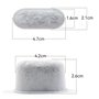 Lot de 12 filtres à eau à charbon de rechange compatibles pour cafetières – Compatible avec toutes les machines à café
