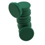 Rikama - Lot de 60 aimants ronds, 24 mm de diamètre - Pour tableaux blancs et magnétiques, réfrigérateurs, armoires et autres su