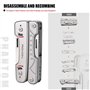 ROXON S802 Phantom Outil Multifonction, Pinces et ciseaux avec couteau et coupe-fil remplaçables nouvellement innovant