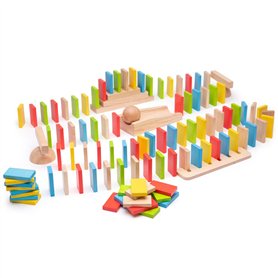 Bigjigs Toys Course de Dominos