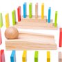 Bigjigs Toys Course de Dominos