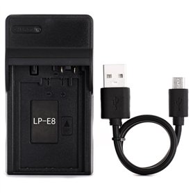 LP-E8 USB Chargeur pour Canon EOS 550D