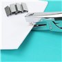 ASelected Agrafeuse Bureau Avec 3000Pcs Agrafes 24/6, Pince Agrapheuse Bureau en Chrome pour les Employés de Bureau, les Etudian