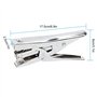 ASelected Agrafeuse Bureau Avec 3000Pcs Agrafes 24/6, Pince Agrapheuse Bureau en Chrome pour les Employés de Bureau, les Etudian