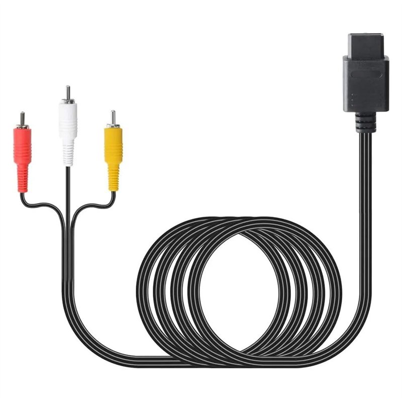 Image secondaire de Link-e : Lot Compatible avec Console Super Nintendo (SNES) : Chargeur Secteur pour Alimentation + Cable Video Composite AV