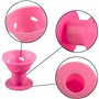 Voarge Lot de 30 bigoudis pour la nuit - Bigoudis magiques - Sans chaleur - Pour bricolage - 2 tailles (rose)