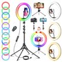 GerTong 11.5'' Ring Light avec Trépied Grand