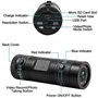 Mini Caméra Sport Vélo 1080p Full Hd Caméra De Casque Étanche Embarquées Action Avec Enregistrement En Boucle Caméscope Vidéo Po
