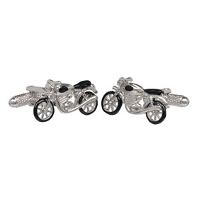 Onyx - Art Boutons de manchettes Design moto Coffret cadeau Onyx Art