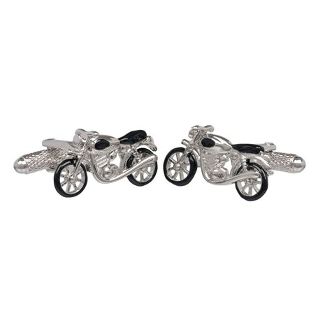 Onyx - Art Boutons de manchettes Design moto Coffret cadeau Onyx Art