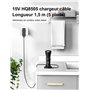 15V Chargeur Tondeuse/Rasoir pour Philips Norelco HQ8505 Serie 3000 5000 7000 9000, QP6520 QP6510 QP6620 MG5750 MG7790, Adaptate