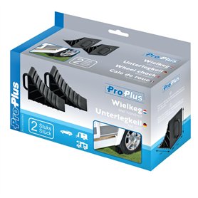 PRO PLUS Cale de Roue Plastique avec poignée Jeu de 2 pièces