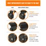 ProtectorTech Sac Les Trouvailles - Pochette avec étui pour Pointeur Détection de Métaux - Accessoires de Detecteur de Metaux