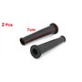 sourcing map 2pcs Manchon Cordon Protecteur Fil d'alimentation démarrage Sortie de Machine Gaine Passe-câble Passe-fil 7 cm en P