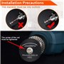 7pc HSS lames de scie outil rotatif, (Acier de nitruration) circulaire Disques de lame de scie, (disque à tronçonner en bois) po