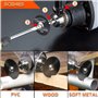 7pc HSS lames de scie outil rotatif, (Acier de nitruration) circulaire Disques de lame de scie, (disque à tronçonner en bois) po