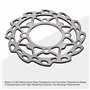 GOOFIT Disque de frein 190 mm Remplacement pour 110 cc 125 cc Apollo Dirtbike