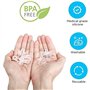 Dispositif Anti-Ronflement, 4 Tailles Dilatateur en Silicone, Écarteur Nasal Anti-Ronflement Bouchon de Ronflement pour un Somme