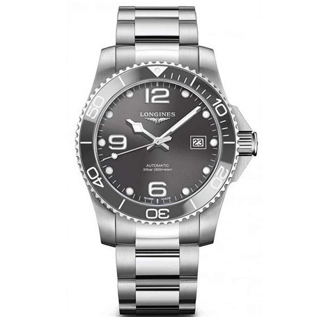 Longines HYDROCONQUEST Montre de plongée automatique en céramique 41 mm pour homme L37814766