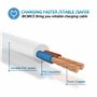 Bicmicles 2,7ft(80 cm) câble de recharge USB DC 2,5mm câble de recharge DC câble de remplacement de recharge rapide Ordinateur -