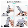 FPVtosky Support de Tablette Pliable pour DJI Mini 2 Mavic Air 2 / Air 2S Mavic 3 DJI Mini 3 Pro, 7-12 Pouces - Support iPad Pli