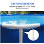 ZDNT 10 Pièces Goupilles en Plastique pour Intex Round Metal Frame Pools Pièces de Rechange pour Joints de Piscine pour Joints d