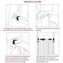 iwobi 4 Pièces Filetées de Broche Tiges Pression Barriere, pour Barrières D’escalier à Pression pour Bébés, Portails pour Chiens
