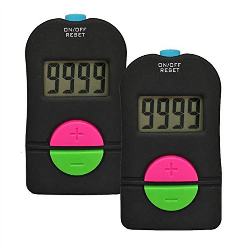 iPobie 2 Pièces Compteur Manuel Digital Compteur Numérique Manuel Counter, Petit Compteur de Sports de Golf de Digital