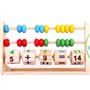 OFKPO Boulier d'apprentissage en Bois, Jouet Montessori 5 Ans Boulier Montessori pour Enfants