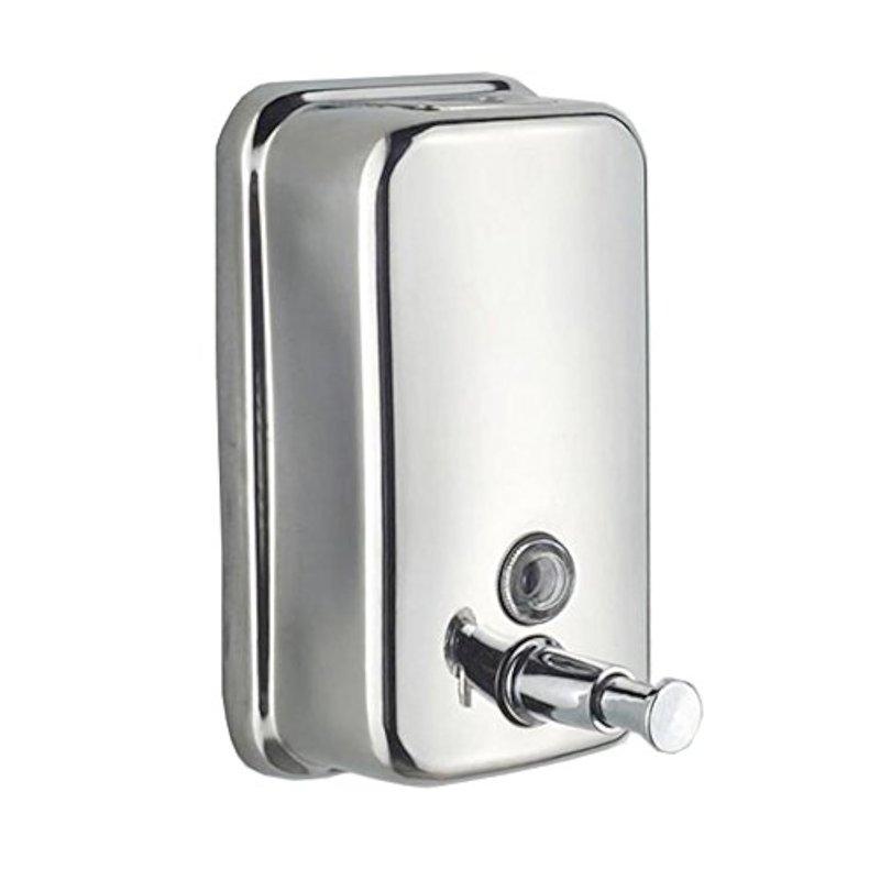 Binnan Distributeur de Savon Mural pour Cuisine et Salle de Bain, Distributeur de Savon Liquide 500ML Distributeur de Lotion Aci