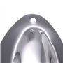 POFET Lot de 2 grilles d'aération en Acier Inoxydable pour Bateau,Couvercle d'évent de câble Passe-câble à Travers Le matériel d