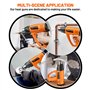 Décapeur Thermique Professionnel 2000W, SEEKONE Pistolet à Air Chaud 60-600℃ Température Réglable, 2 Débit d'air, Protection de 