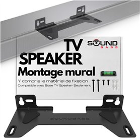 Kit Complet pour TV Speaker Mural Compatible avec Les Bose TV Speaker
