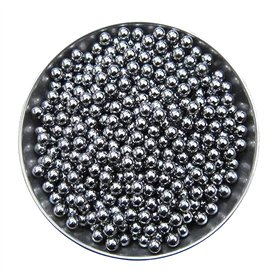 Dingzing 100PCS Billes Rondes En Acier 8 mm En Acier Inoxydable Bille En Acier De Bicyclette Pièce De Rechange Munitions Slingsh