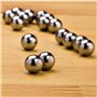 Dingzing 100PCS Billes Rondes En Acier 8 mm En Acier Inoxydable Bille En Acier De Bicyclette Pièce De Rechange Munitions Slingsh