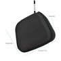 Etui de Rangement pour Manette PS4,Housse de Transport et Protection Rigide à la Manette sans Fil PS4,Protecteur Sac Portable av