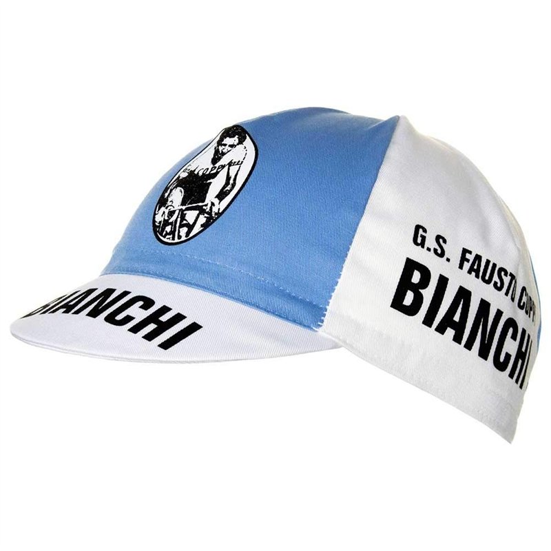 APIS Bianchi Piaggio Casquette de Cyclisme, Blanc, Taille Unique