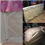 SPTwj 10pcs Sangles Draps de Lit, Tendeur Drap Housse Élastique, Réglable Drap de Lit Attaches pour draps Matelas Canapé, etc -B