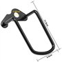 3.2 "en Acier De Fer Support De Support De Vélo Réglable Vélo Arrière Chaîne Dér