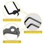 PERFETSELL 2 pcs Vélo Dérailleur Arrière Garde, 3.2 "en Acier De Fer Support De Support De Vélo Réglable Vélo Arrière Chaîne Dér