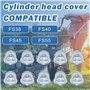10 Pièces Pompe d'amorce pour STIHL FS38 FS40 FS45 FS55 FS56 FS80 FS85 FS130, AUMEL Ampoule d'amorce Accessoire Tasse d'huile de